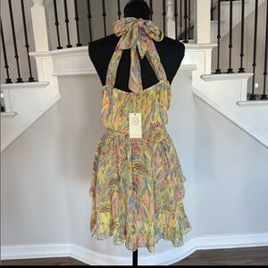 💐🌸NWT Ramy Brook Floral Midi Dress – Multicolor Print, Flowy Silhouette (XL)💐🌸